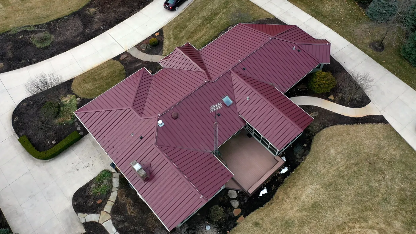 Commercial roof inspection documented in Smokey Row Estates