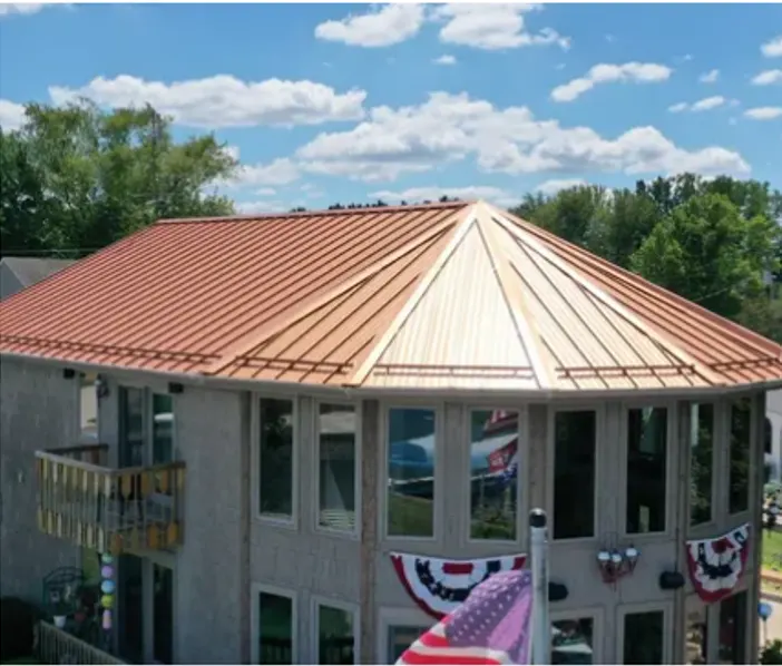 Flashing and seam work in Smokey Row Estates